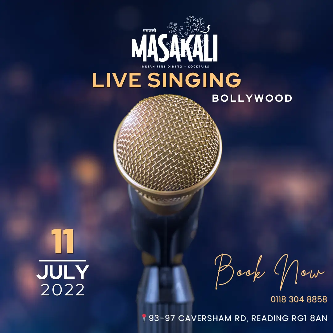 Masakali reading Bollywood night